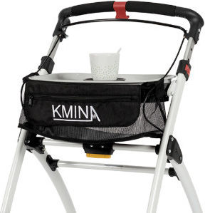 KMINA Klappbarer Rollator Aluminium Blau