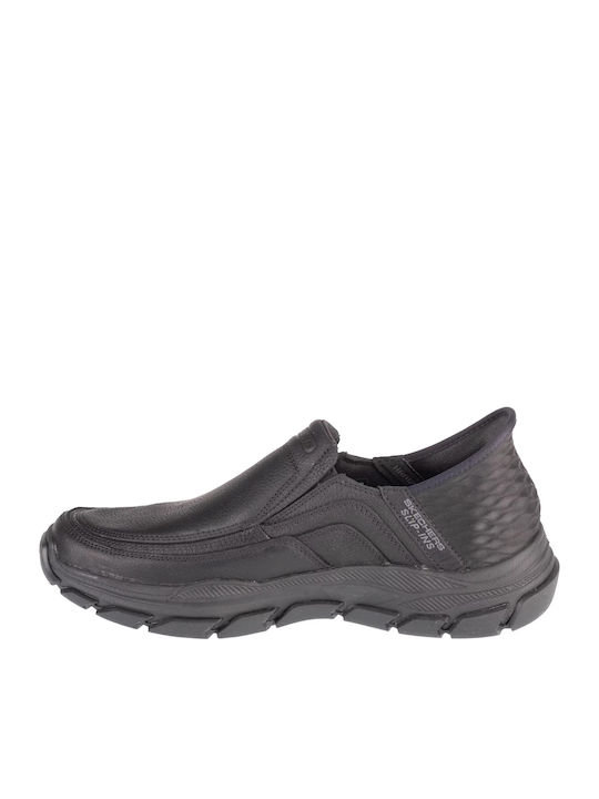 Respected Elgin Men's Slip-Ons Black