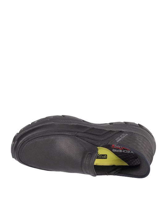 Respected Elgin Men's Slip-Ons Black