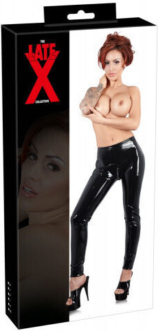 Colanți Latex Negru