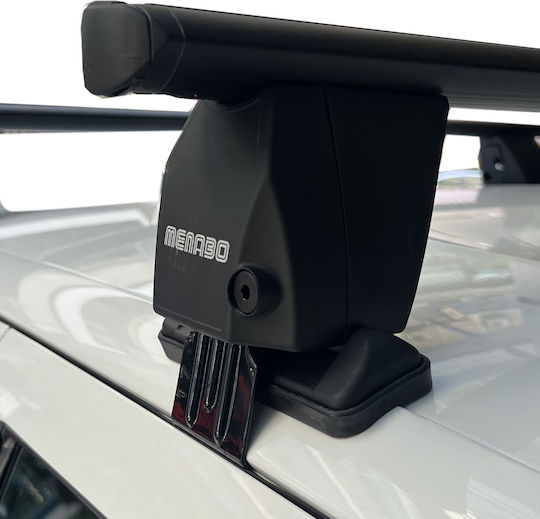 Menabo Багажници за покрив Метал за Citroen C4 Cactus 2018-2020 (Комплект с крака)