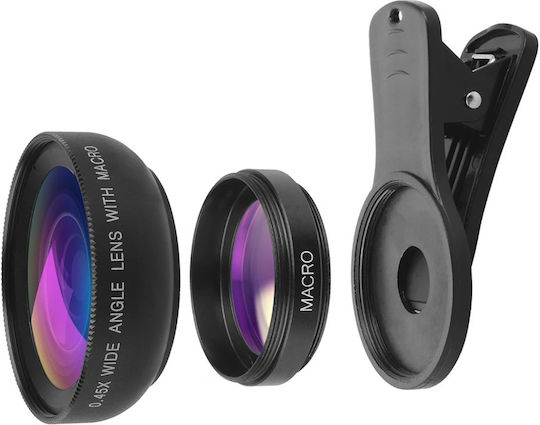 Verk Group Phone Camera Lens Set Wide Angle / Macro 0.45x