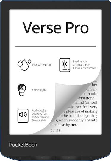 Pocketbook Verse Pro 6" (16GB) Azure