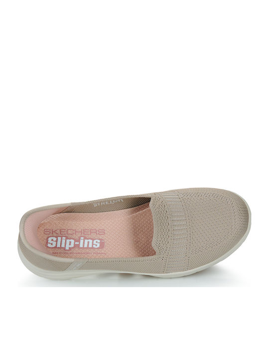 Γυναικεία Slip-On Μπεζ