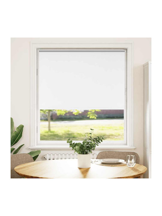 vidaXL Roller Blinds Total Blackout White W115xH150cm 4011911