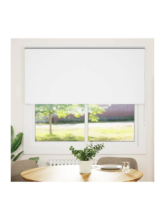 vidaXL Roller Blinds Total Blackout White W165xH150cm 4011921