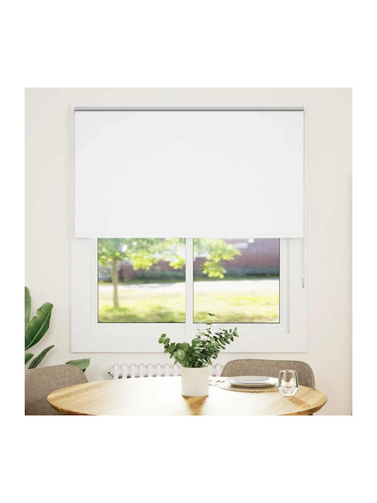 vidaXL Roller Blinds Total Blackout White W120xH150cm 4011912