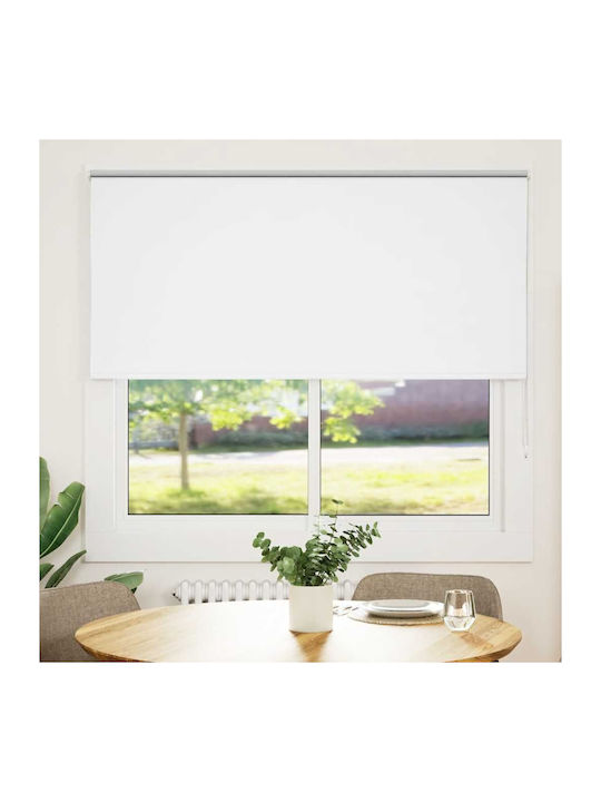 vidaXL Roller Blinds Total Blackout White W150xH175cm 4011944