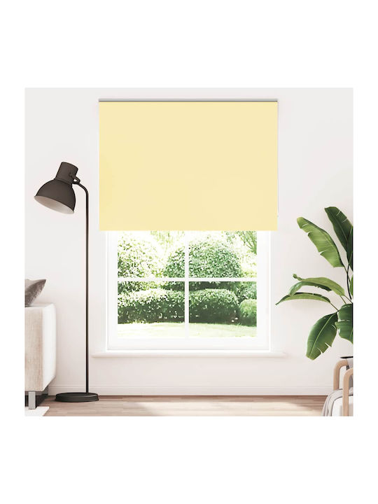 vidaXL Roller Blinds Total Blackout Yellow W165xH230cm 4012129