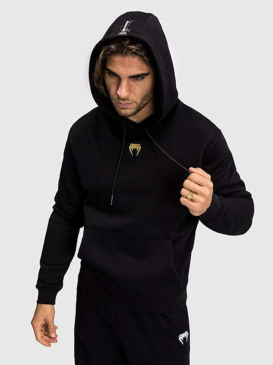 Φούτερ με Κουκούλα Black/red/gold