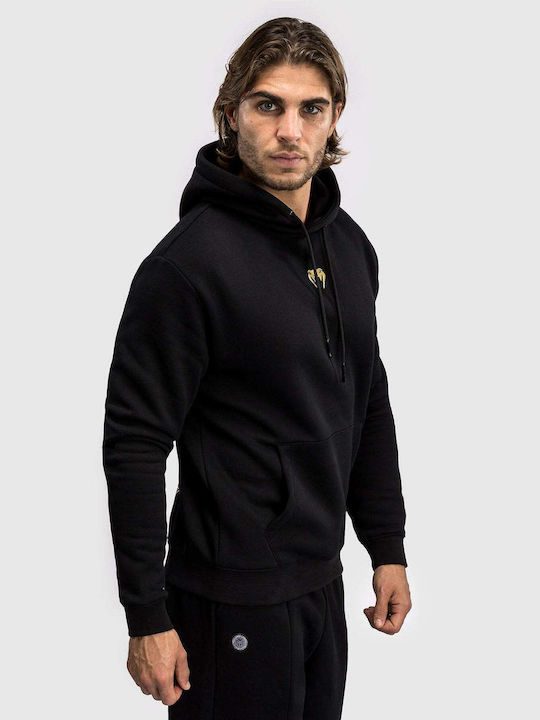 Φούτερ με Κουκούλα Black/red/gold