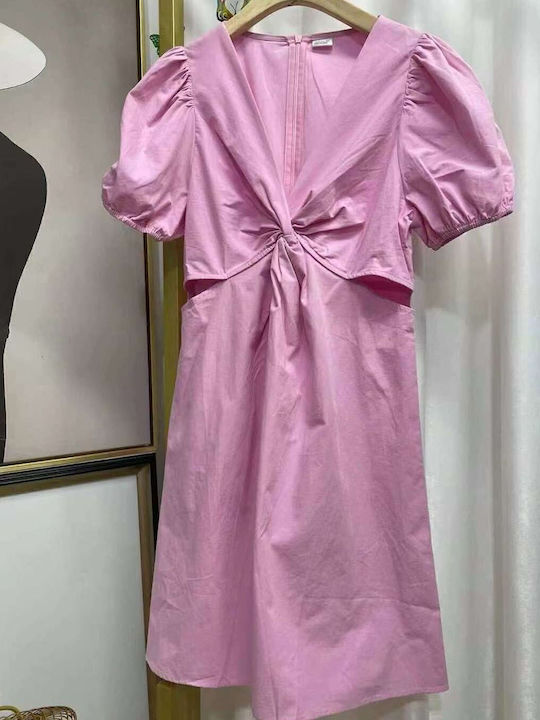 Καλοκαιρινό Midi Φόρεμα Pink