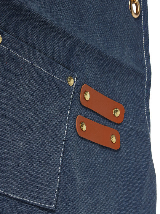 Keskor Apron Blue 76x63cm