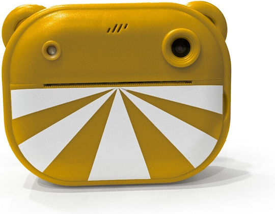 Zazu Fun Kids Camera 48 Mp Instant Printing Hd 1080p Yellow