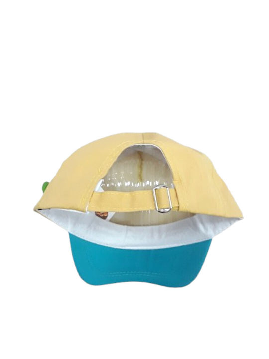 Domina Kids' Hat Jockey Fabric Yellow