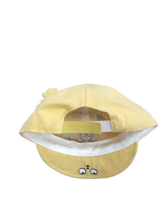 Domina Kids' Hat Jockey Fabric Yellow