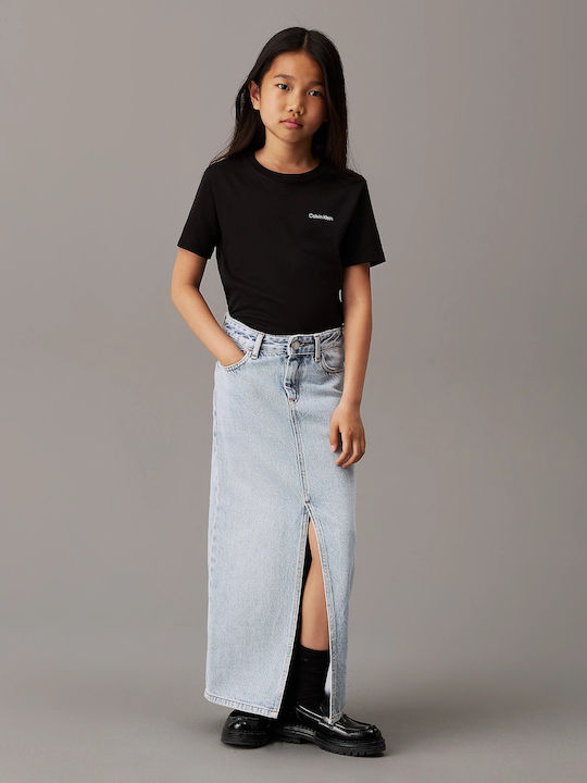 Παιδικό T-shirt CK Black Institutional
