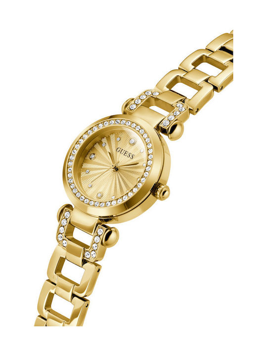 Guess Women's Watch with Gold Metal Bracelet