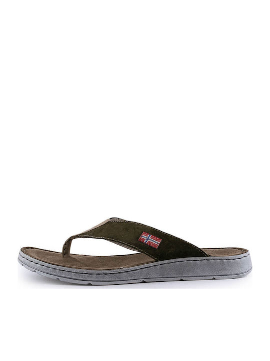Sandale pentru bărbați în Verde Culoare