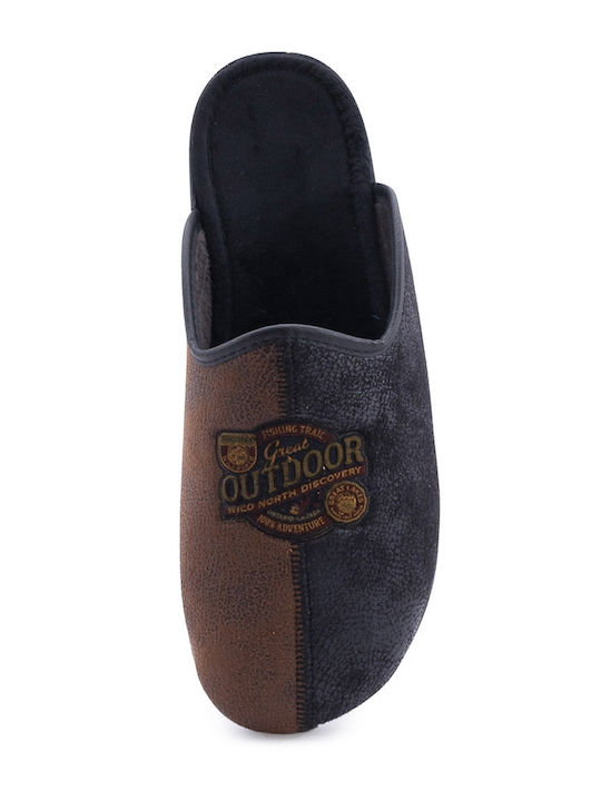 10042 Men's Slipper Black
