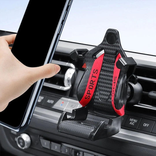 Suport Auto pentru Telefon cu carcasă Galbenă