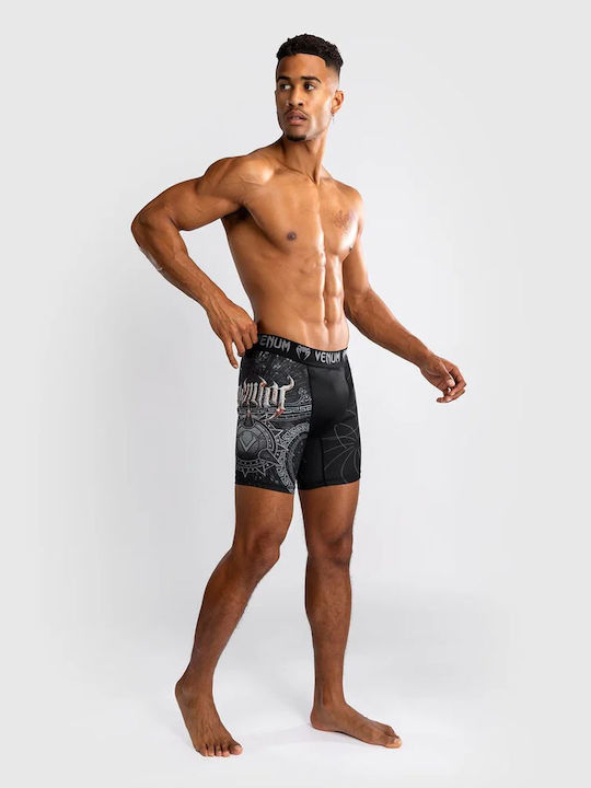 Ανδρικό Συμπιεστικό Σορτσάκι Venum Gladiator 5.0 Black Silver