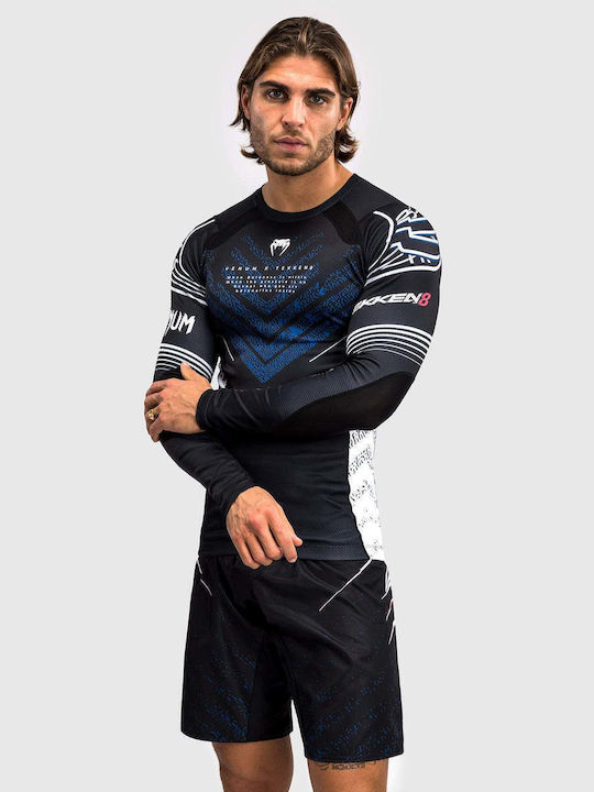 Venum Ανδρική Μακρυμάνικη Μπλούζα VENUM-05247-108 για Jiu-Jitsu / Boxing Μπλε