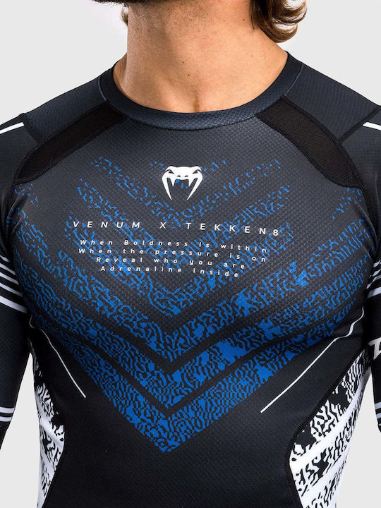 Venum Ανδρική Μακρυμάνικη Μπλούζα VENUM-05247-108 για Jiu-Jitsu / Boxing Μπλε