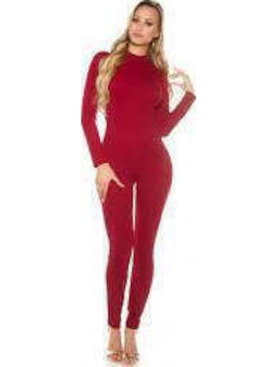 Women's One-piece Suit Red