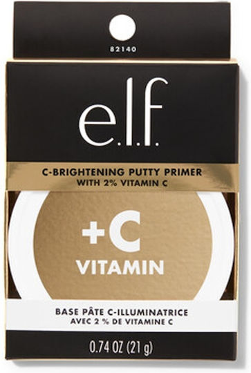 e.l.f Cosmetics C-Brightening Putty Primer Cu 2% Vitamina C Primer Față Balsam 21gr