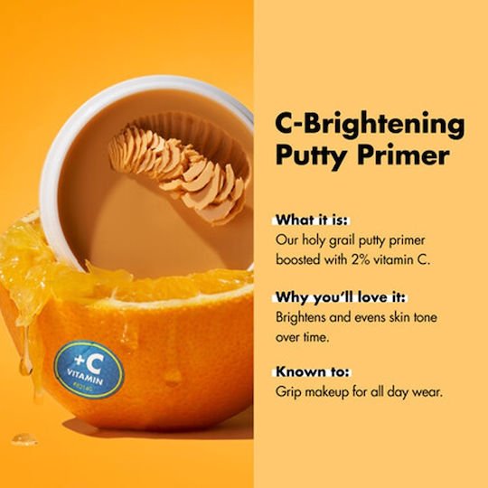 e.l.f Cosmetics C-Brightening Putty Primer Cu 2% Vitamina C Primer Față Balsam 21gr