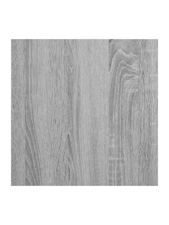Wall-Mounted Living Room Cabinet made of Grey Particle Board Sonoma 50x45x103.5cm