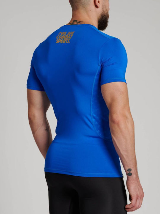 Leone 1947 Short Sleeve Shirt ABX707 Blue