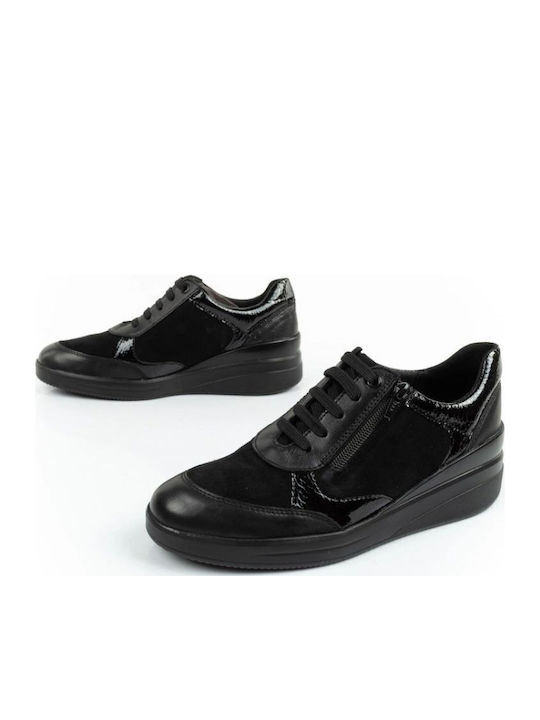 Emma Damen Sneakers Schwarz