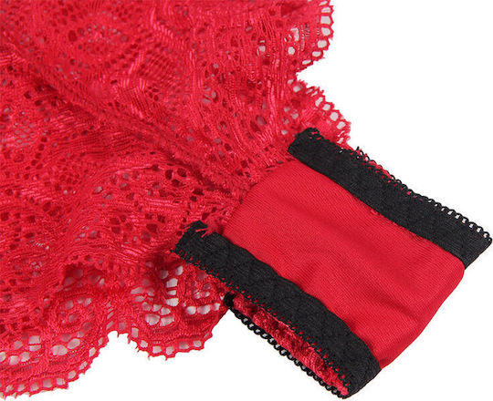Subblime Sexy Lingerie Sets with Lace Red