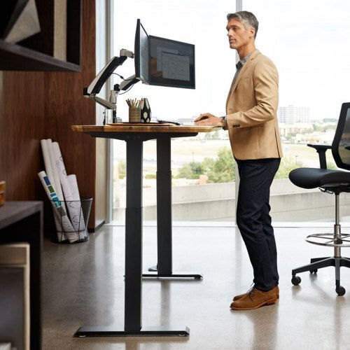 Vevor Collapsible Desk Base made of Metal Black 95x58x70cm