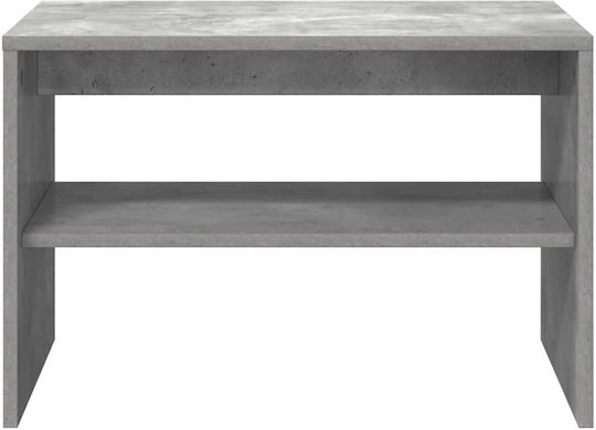 TV-Ständer Grau Beton M60xT40xH40cm