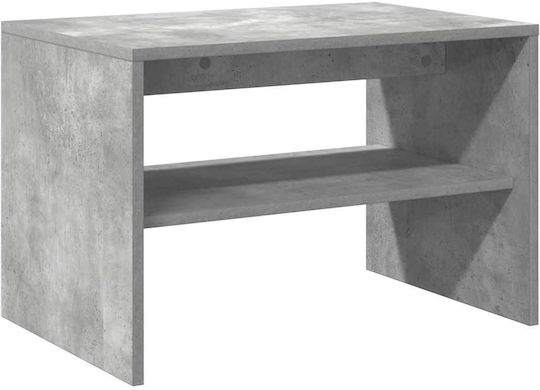 TV-Ständer Grau Beton M60xT40xH40cm