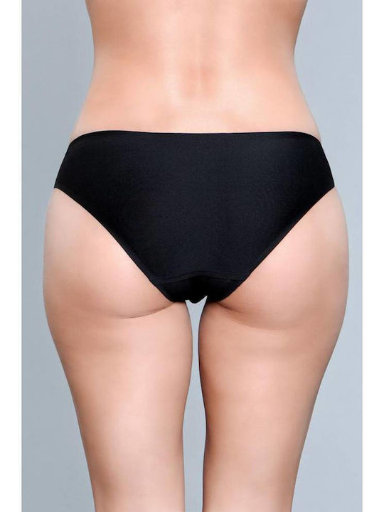 Be Wicked String Seamless Black
