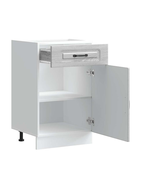 Floor Cabinet Gray Sonoma 50x46x81.5pcs