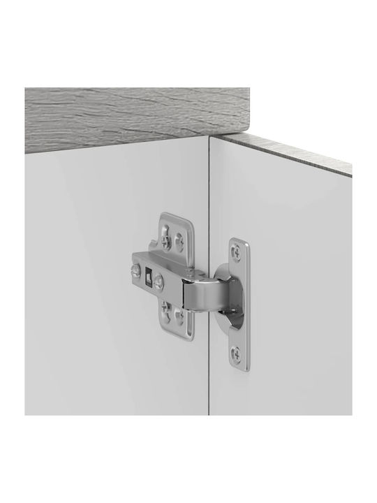 Floor Cabinet Gray Sonoma 50x46x81.5pcs