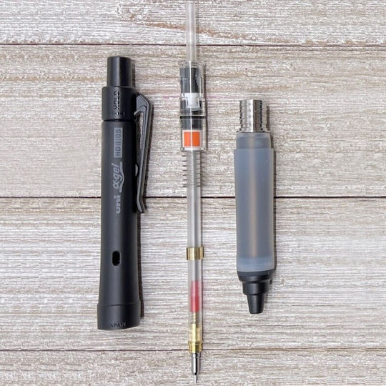 Uni Kuru Toga Alpha-Gel Switch 0.5mm Mechanical Pencil Black M5-1009gg 1 Piece 24 4902778271995