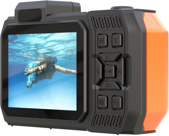 AgfaPhoto WP9500 Compact Φωτογραφική Μηχανή 24MP Πορτοκαλί