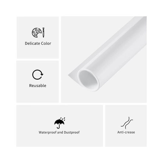 Visico Photography Backdrop PVC 150x200cm White