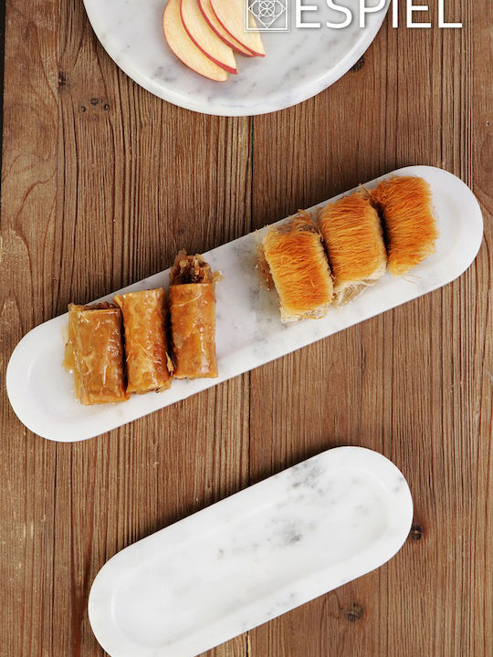 Espiel Marble Pizza Serving Platter 20x20x1cm 2pcs
