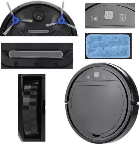 Clever CleverClean 060066 Robot Vacuum Cleaner with Wi-Fi Black