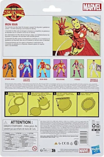 Action-Figur Iron Man Marvel Legenden Eisenmann 15cm.