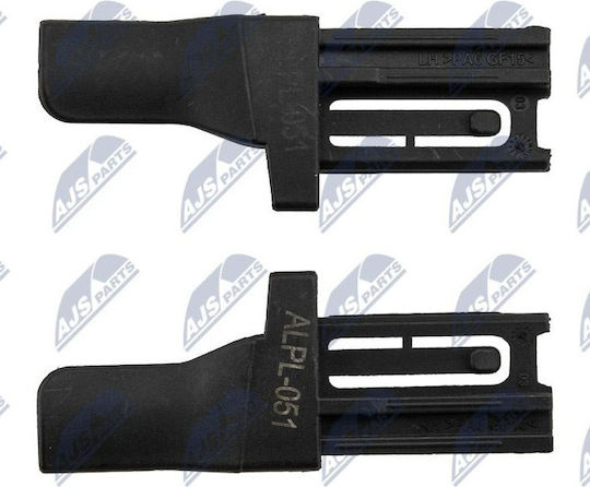 NTY Door handle with installation Trunk Opel Astra EZC-PL-051