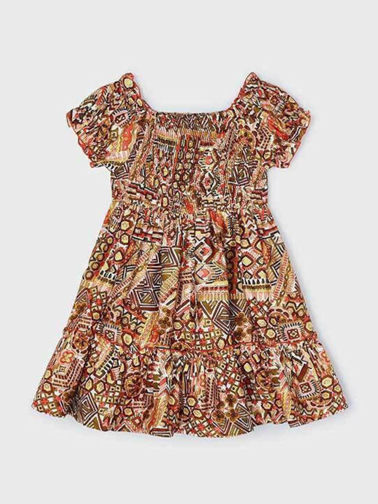 Girls Dress Short Sleeve Set with Accessories Grenadine