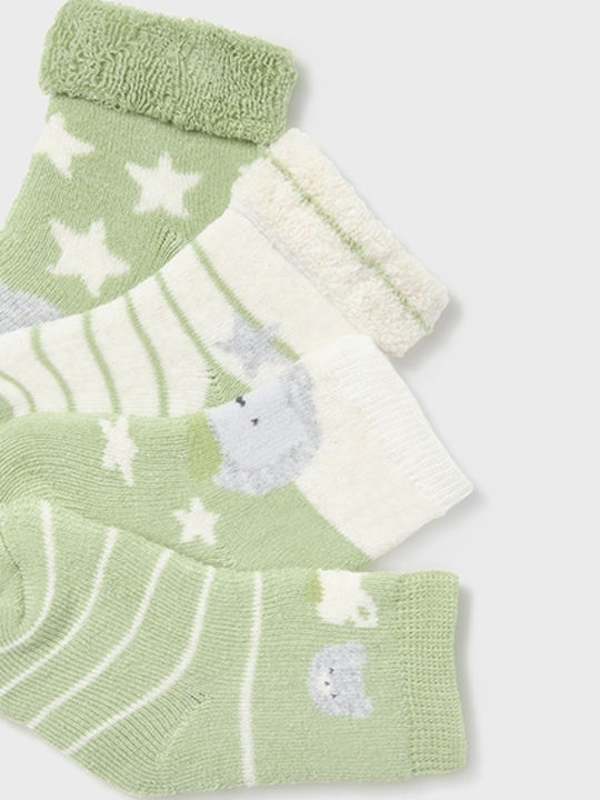 Mayoral Kids' Socks Green 4 Pairs